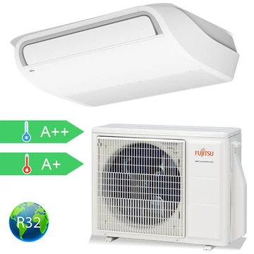 FUJITSU ABYG18KRTA/AOYG18KBTB (kültéri + beltéri egység+UTY-RCRYZ1 ) mennyezeti split klíma 5,2 kW, R32, invert, hősziv