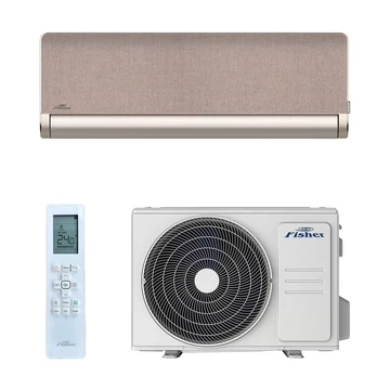 Fisher Art FSAIF-Art-124AE3-G-BR / FSOAIF-Art-124AE3 oldalfali mono split klíma 3.5 kW Fisher Art FSAIF-Art-124AE3-G-BR / FSOAIF-Art-124AE3 oldalfali mono split klíma 3.5 kW