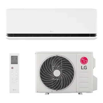LG Deluxe H09S1D S1 oldalfali mono split klíma 2.6 kW