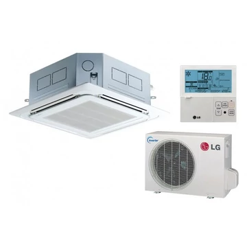 LG CT09F/UUA1 standard kazettás split infrás vezérlővel (R32; 1ph)