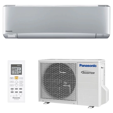 PANASONIC XZ50-ZKE ETHEREA Ezüst oldalfali split klíma (beltéri+kültéri egység) inverteres hőszivattyús R32