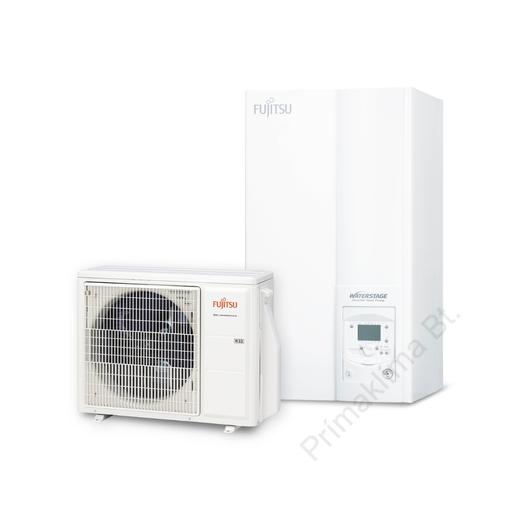 FUJITSU WSYA080ML3/WOYA060KLT (hidraulikus egység+kültéri egység) Waterstage levegő-víz hőszivattyú "COMFORT" 5,5 kW,230V, R32