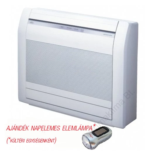 FUJITSU AGYG12LVCA ( beltéri egység) Parapet split klíma 3,5 kW, invert, hősziv, R410 A