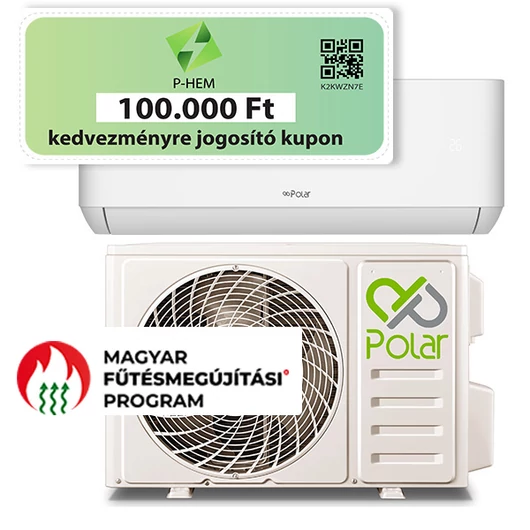 Polar Optimum SIEH0035SDOB / SO1H0035SDOB oldalfali mono split klíma 3.5 kW