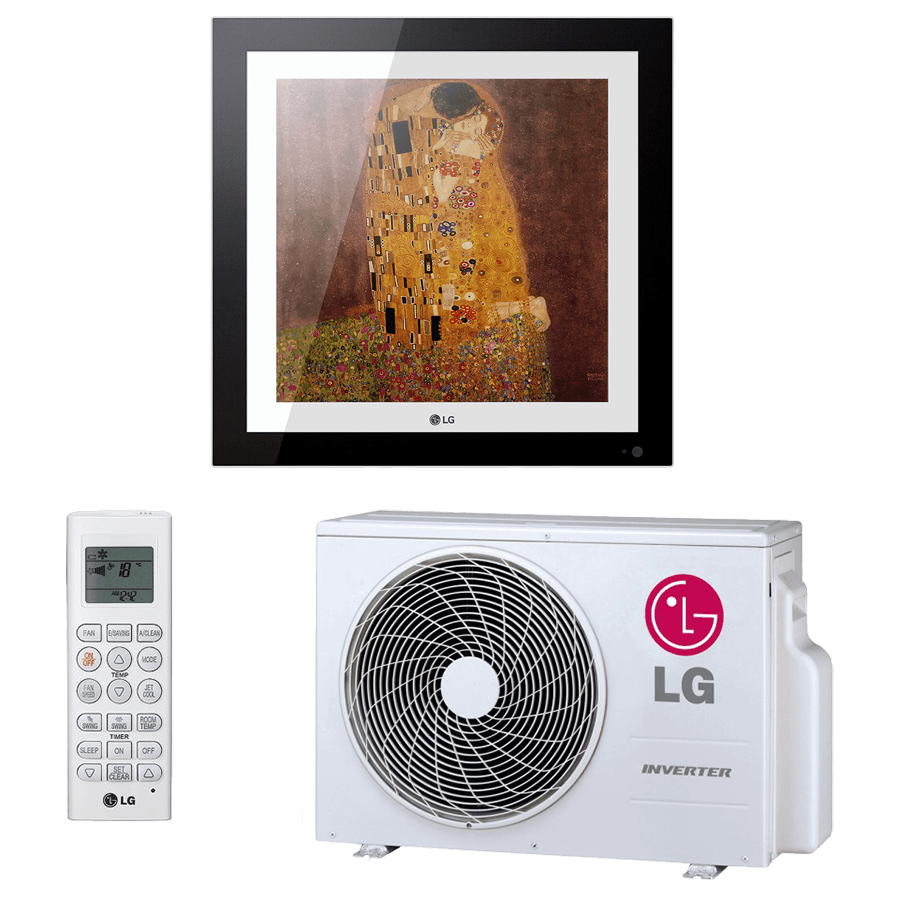 LG ArtCool Gallery A12FT.SP oldalfali mono split klíma 3,5 kW